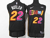Heat 22 Jimmy Butler Black Nike Diamond 75th Anniversary City Edition Swingman Jerseys,baseball caps,new era cap wholesale,wholesale hats